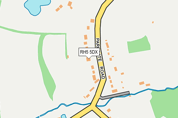 RH5 5DX map - OS OpenMap – Local (Ordnance Survey)