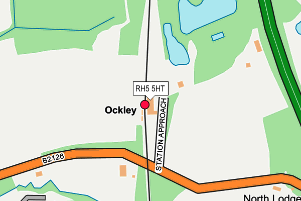RH5 5HT map - OS OpenMap – Local (Ordnance Survey)