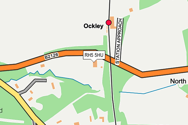 RH5 5HU map - OS OpenMap – Local (Ordnance Survey)