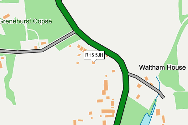 RH5 5JH map - OS OpenMap – Local (Ordnance Survey)