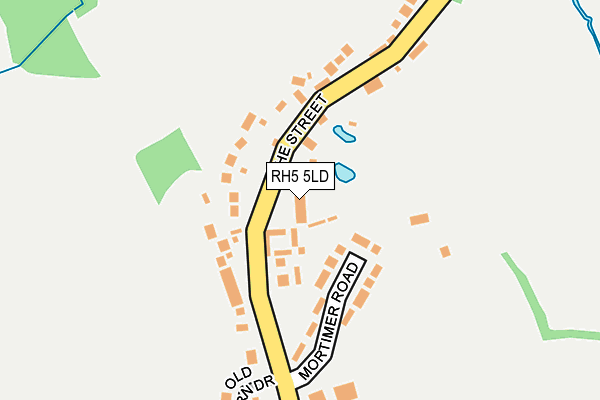 RH5 5LD map - OS OpenMap – Local (Ordnance Survey)