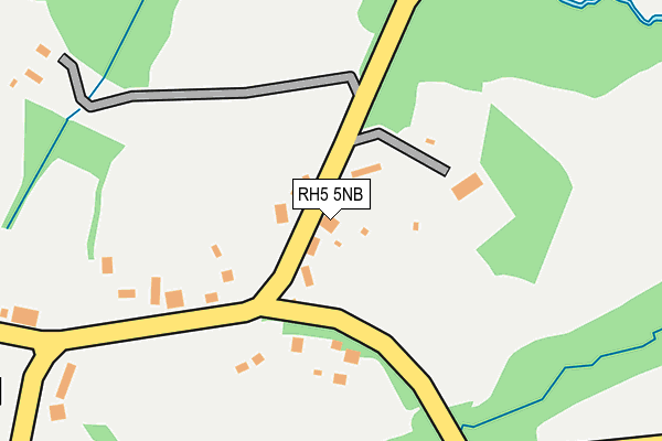 RH5 5NB map - OS OpenMap – Local (Ordnance Survey)