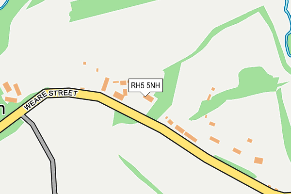 RH5 5NH map - OS OpenMap – Local (Ordnance Survey)