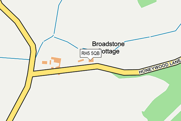 RH5 5QB map - OS OpenMap – Local (Ordnance Survey)