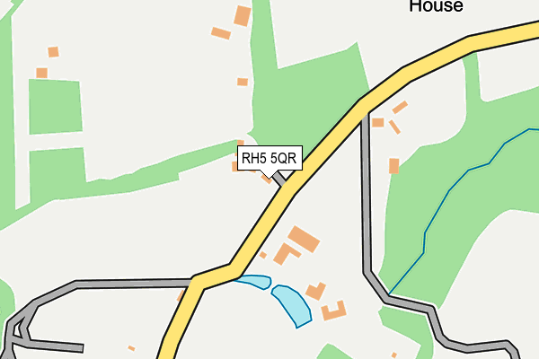 RH5 5QR map - OS OpenMap – Local (Ordnance Survey)