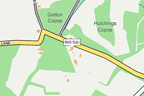 RH5 5QU map - OS OpenMap – Local (Ordnance Survey)