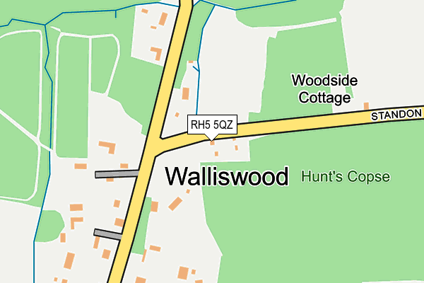 RH5 5QZ map - OS OpenMap – Local (Ordnance Survey)