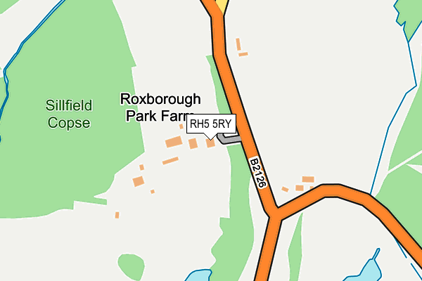 RH5 5RY map - OS OpenMap – Local (Ordnance Survey)