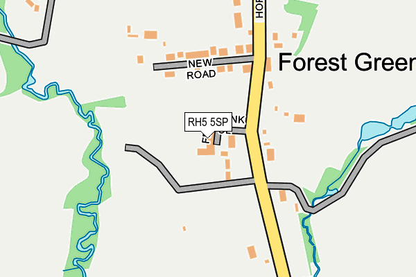 RH5 5SP map - OS OpenMap – Local (Ordnance Survey)