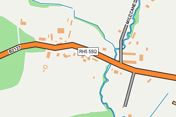 RH5 5SQ map - OS OpenMap – Local (Ordnance Survey)