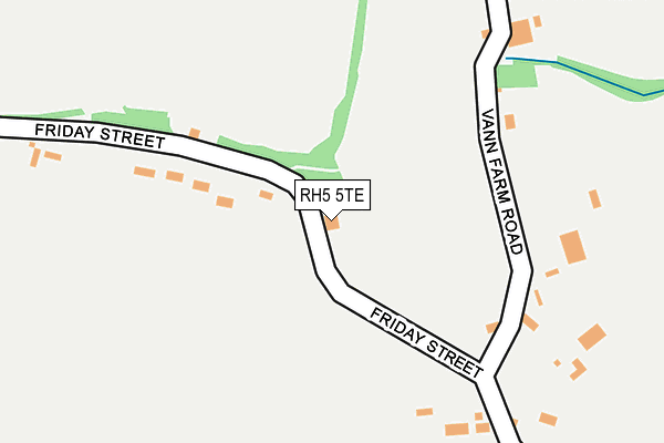 RH5 5TE map - OS OpenMap – Local (Ordnance Survey)