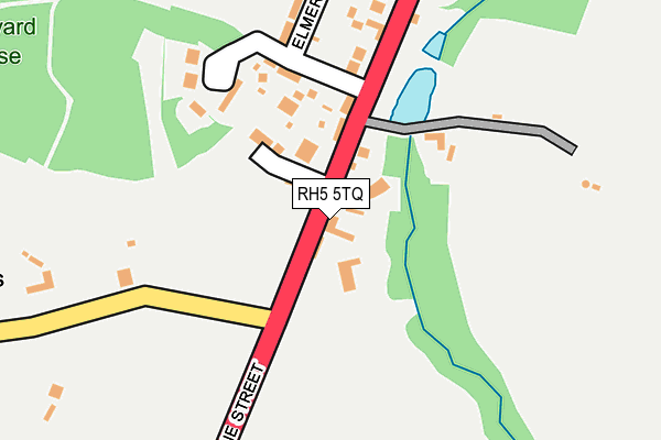 RH5 5TQ map - OS OpenMap – Local (Ordnance Survey)