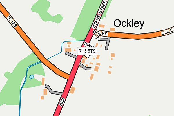 RH5 5TS map - OS OpenMap – Local (Ordnance Survey)