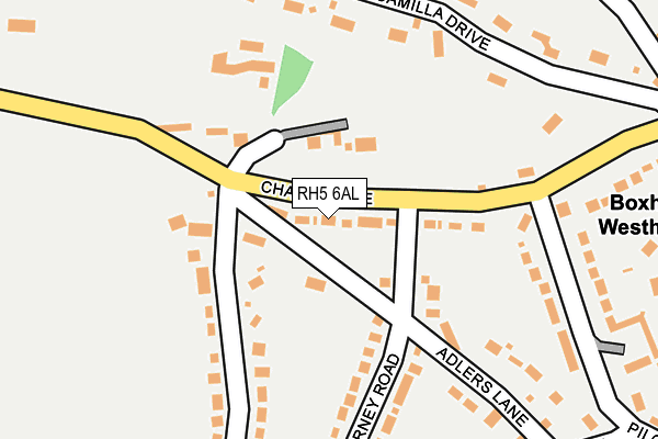 RH5 6AL map - OS OpenMap – Local (Ordnance Survey)