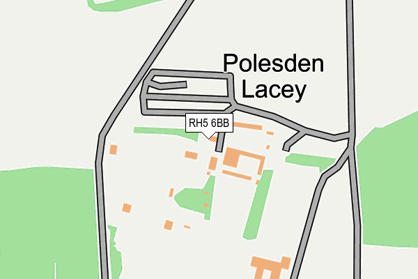 RH5 6BB map - OS OpenMap – Local (Ordnance Survey)