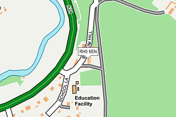 RH5 6EN map - OS OpenMap – Local (Ordnance Survey)