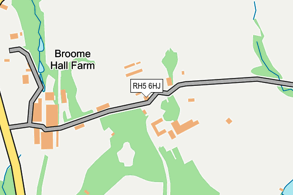 RH5 6HJ map - OS OpenMap – Local (Ordnance Survey)