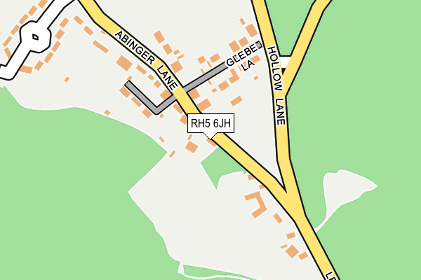 RH5 6JH map - OS OpenMap – Local (Ordnance Survey)
