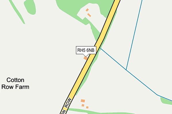 RH5 6NB map - OS OpenMap – Local (Ordnance Survey)