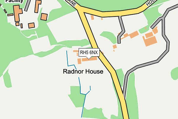 RH5 6NX map - OS OpenMap – Local (Ordnance Survey)