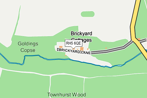 RH5 6QE map - OS OpenMap – Local (Ordnance Survey)