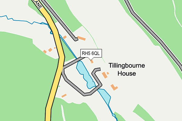 RH5 6QL map - OS OpenMap – Local (Ordnance Survey)