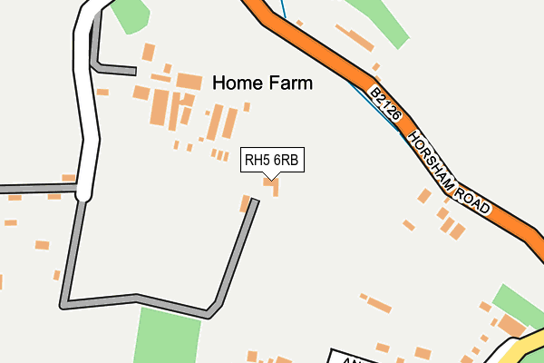 RH5 6RB map - OS OpenMap – Local (Ordnance Survey)
