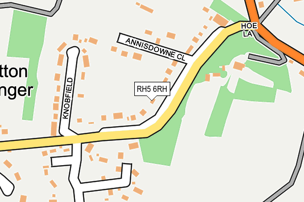 Map of TI INVESTMENTS LTD at local scale