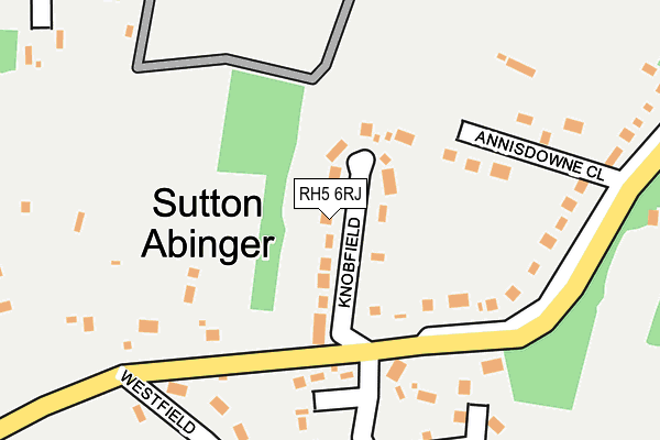 RH5 6RJ map - OS OpenMap – Local (Ordnance Survey)