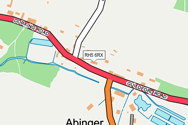 RH5 6RX map - OS OpenMap – Local (Ordnance Survey)