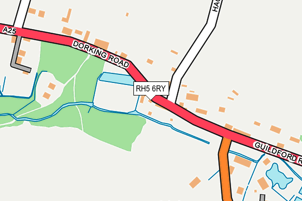 RH5 6RY map - OS OpenMap – Local (Ordnance Survey)