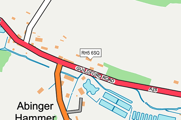 RH5 6SQ map - OS OpenMap – Local (Ordnance Survey)