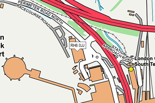 RH6 0JJ map - OS OpenMap – Local (Ordnance Survey)