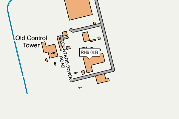RH6 0LB map - OS OpenMap – Local (Ordnance Survey)