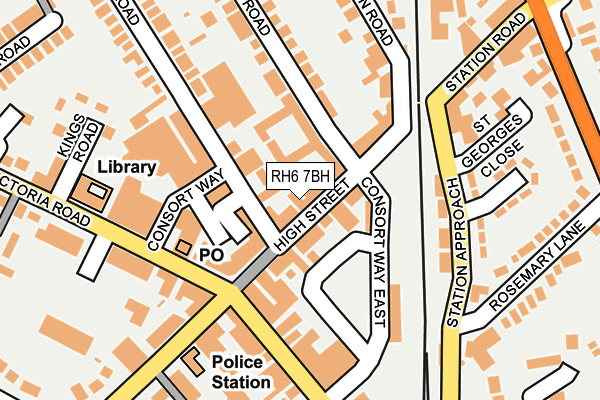 Map of DENISE CARE LIMITED at local scale