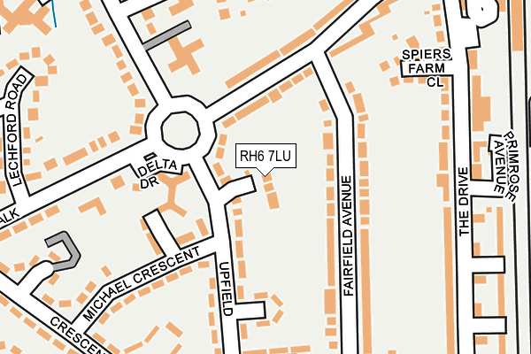 Map of GROSVENOR CLOSE RESIDENTS ASSOCIATION LIMITED at local scale