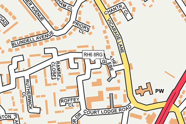 Map of MUSTIS GRILL LTD at local scale