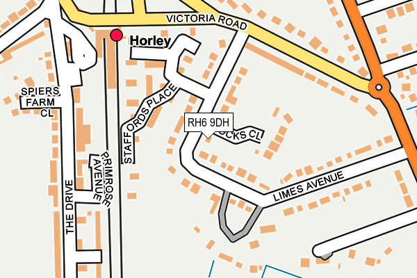 Map of AMBERLY SERVICES LTD at local scale