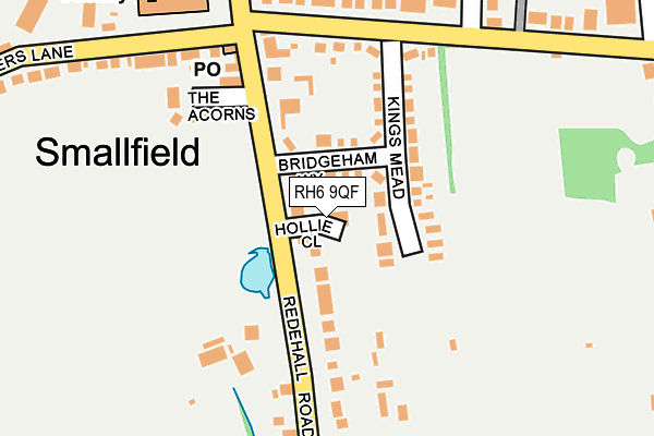 Map of HOLLIE RESIDENTS LTD at local scale