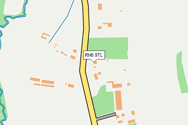 RH6 9TL map - OS OpenMap – Local (Ordnance Survey)