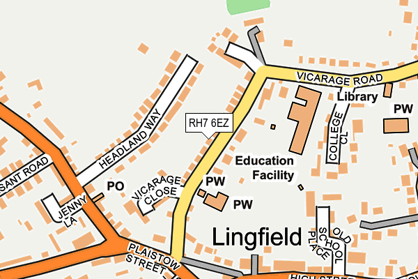Map of 36 BLENHEIM CRESCENT FREEHOLD LIMITED at local scale