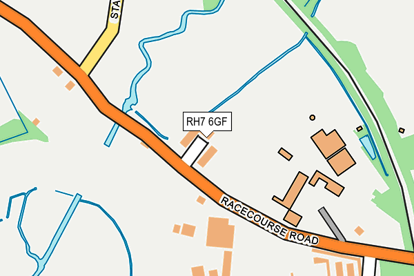 RH7 6GF map - OS OpenMap – Local (Ordnance Survey)