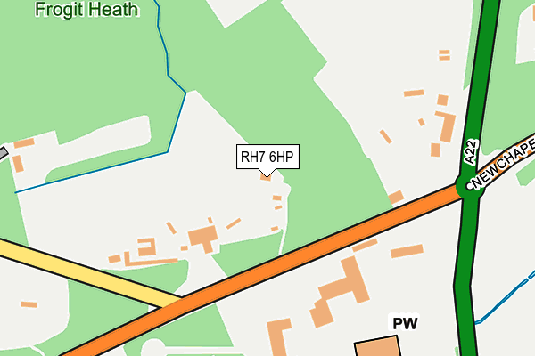 RH7 6HP map - OS OpenMap – Local (Ordnance Survey)