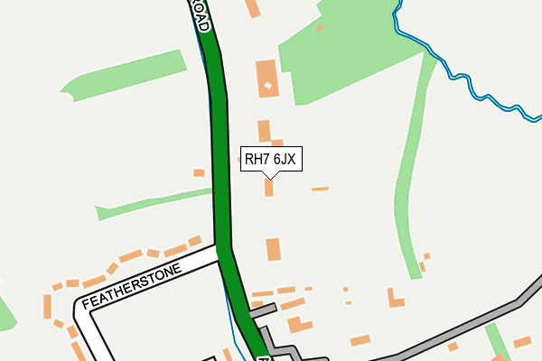 RH7 6JX map - OS OpenMap – Local (Ordnance Survey)