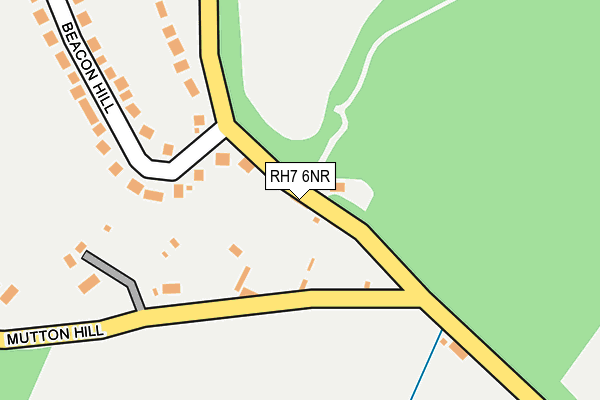 RH7 6NR map - OS OpenMap – Local (Ordnance Survey)