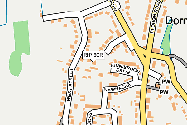 RH7 6QR map - OS OpenMap – Local (Ordnance Survey)