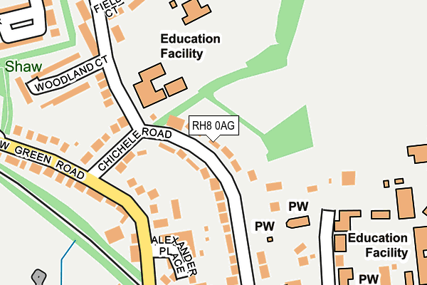 Map of ROSEWOOD BUILDERS LIMITED at local scale