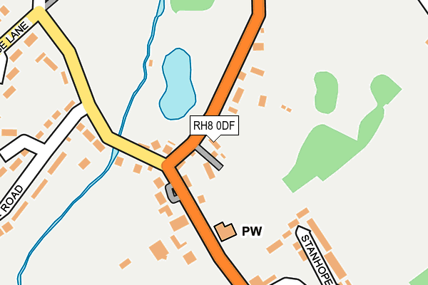 Map of VIRTUAL RACING LTD. at local scale