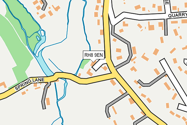 RH8 9EN map - OS OpenMap – Local (Ordnance Survey)