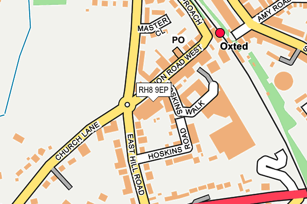 Map of P D MOTORS (CROYDON) LIMITED at local scale